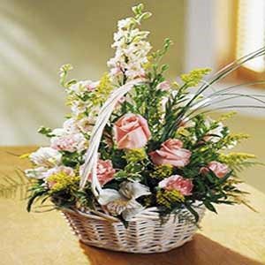 Morristown Florist | Larkspur Basket
