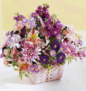 Morristown Florist | Lavender Basket