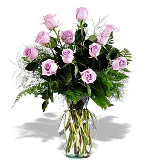 Morristown Florist | 12 Lavender Roses