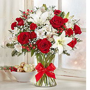Morristown Florist | Holiday Vase