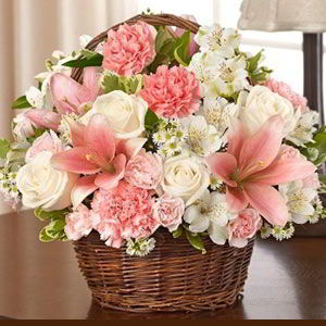 Morristown Florist | Pink Basket
